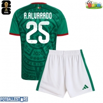 Mexico Roberto Alvarado #25 Hjemmedraktsett Barn VM 2026 Kortermet (+ Korte bukser)